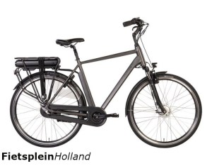 FietspleinHolland_Bimas_eCity_Heren_3.0_voorwielmotor_BronzeGrey